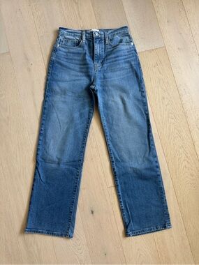 FRAME Le Jane Ankle Straight Leg Jeans